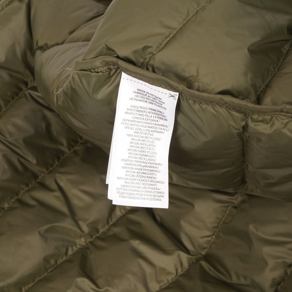 NWT Polo Ralph Lauren Olive Green Puffer Jacket with Small Orange Pony Size XL - Picture 10 of 11